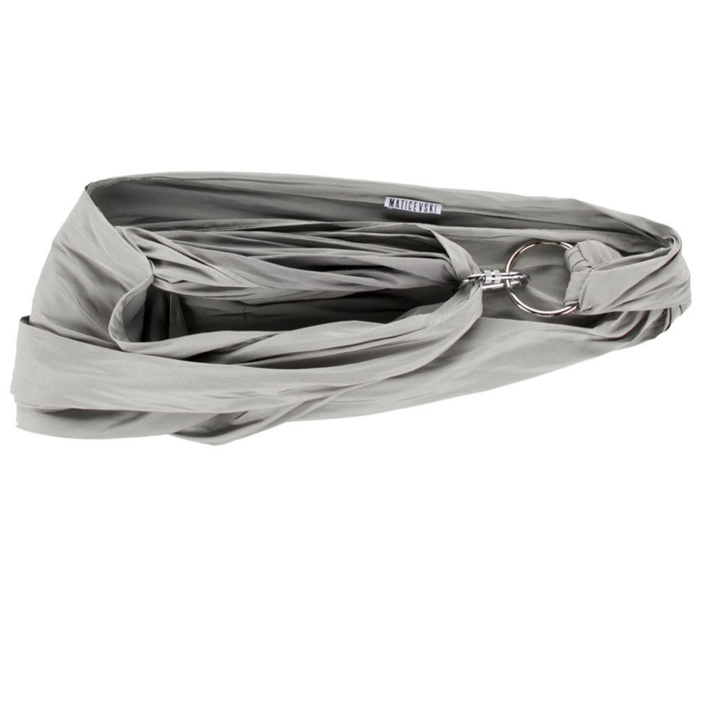 Matecevski seduce belt tie wide waste belt